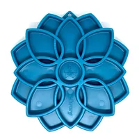 SodaPup Mandala, sensorische kom van nylon – blauw