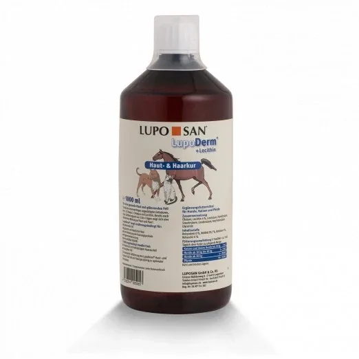 1000 ml, LupoDerm - olie en voedingssupplement voor een gezonde huid en vacht