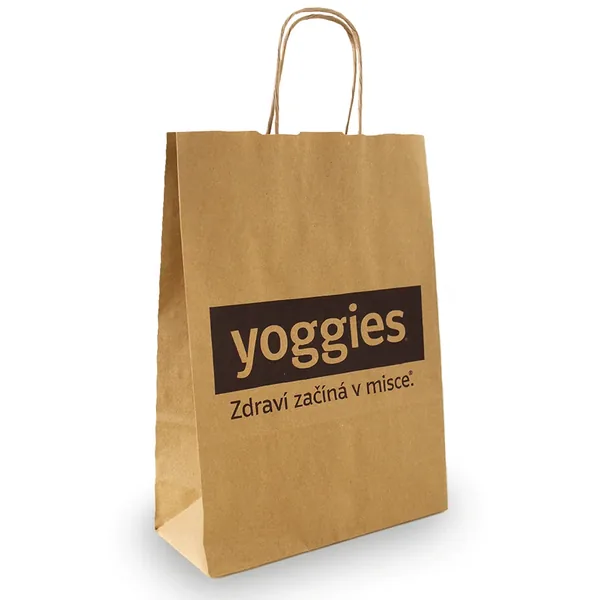 Yoggies papieren tas - groot