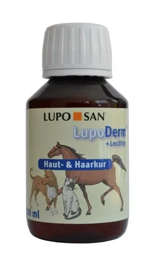 100 ml, LupoDerm - olie en voedingssupplement voor een gezonde huid en vacht