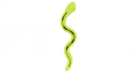 Slang van TPR-rubber, voor snacks en pasta 42 cm — afbeelding 2