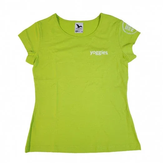 Yoggies damesshirt Pure lime mt. L