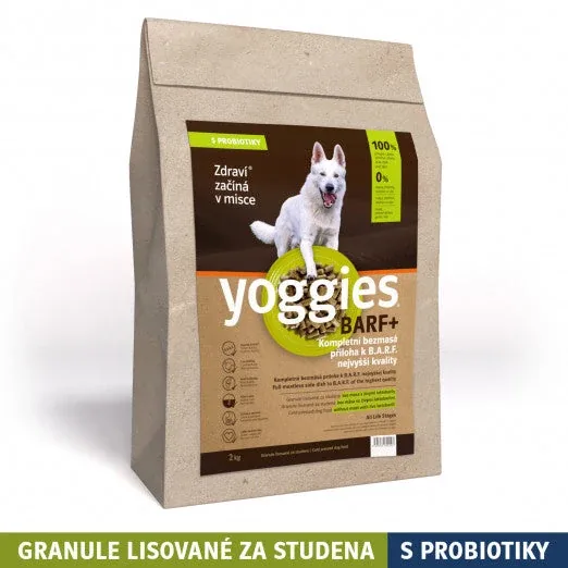 Yoggies BARF+ koudgeperst bijgerecht bij rauw vlees met probiotica