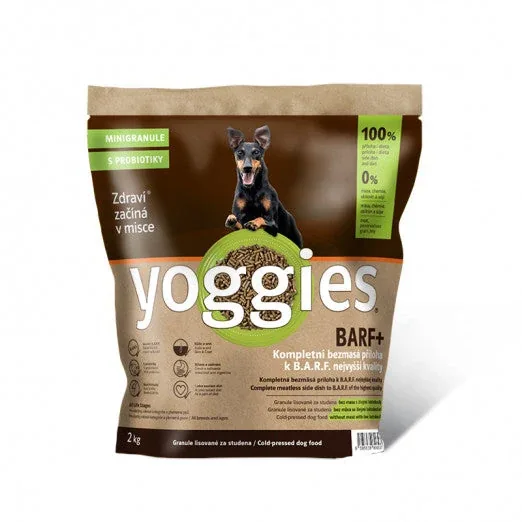 2 kg Yoggies BARF+ MINI bijgerecht bij rauw vlees, koudgeperste brokken met probiotica