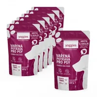 6+1 gratis (7x650 g) Yoggies gekookt hondenvoer – kalkoen- en konijnenvlees met pompoenpitten
