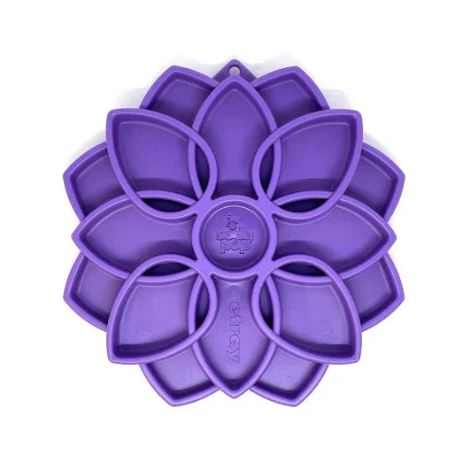 SodaPup Mandala, sensorische kom van nylon - paars