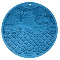 SodaPup likmat met zuignappen, Walvis – blauw
