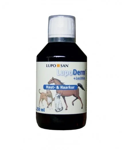 500 ml, LupoDerm - olie en voedingssupplement voor een gezonde huid en vacht