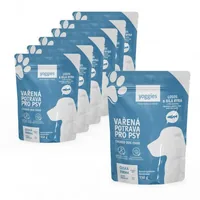 6+1 gratis (7x150 g) Yoggies gekookt hondenvoer – zalm en witvis met chiazaad