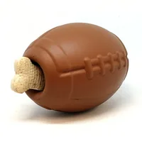 SodaPup voetbal voor snacks en kauwen, Original L – bruin — afbeelding 3