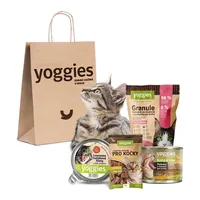 Yoggies reispakket voor het kitten