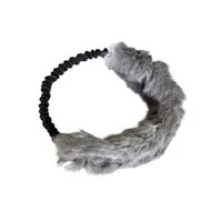 Hondenspeeltje met konijnenbont - ring