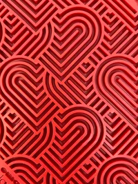 SodaPup likmat love klein, rood — afbeelding 2