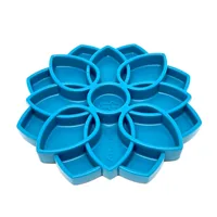SodaPup Mandala, sensorische kom van nylon – blauw — afbeelding 2