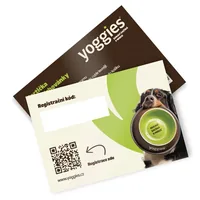 Kaartje voor de pups