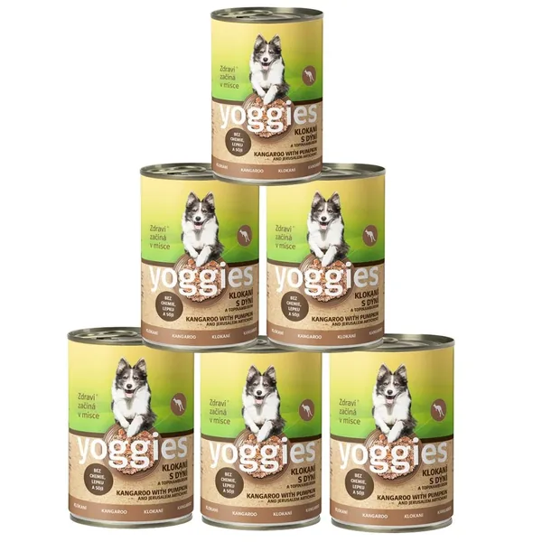 5+1 Yoggies kangoeroe blikvoer met pompoen en aardpeer