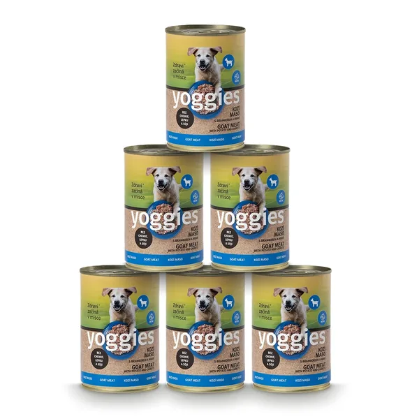5+1 Yoggies geit blikvoer met aardappel en wortel