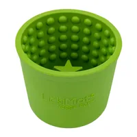 LickiMat likkom Yoggie Pot Green