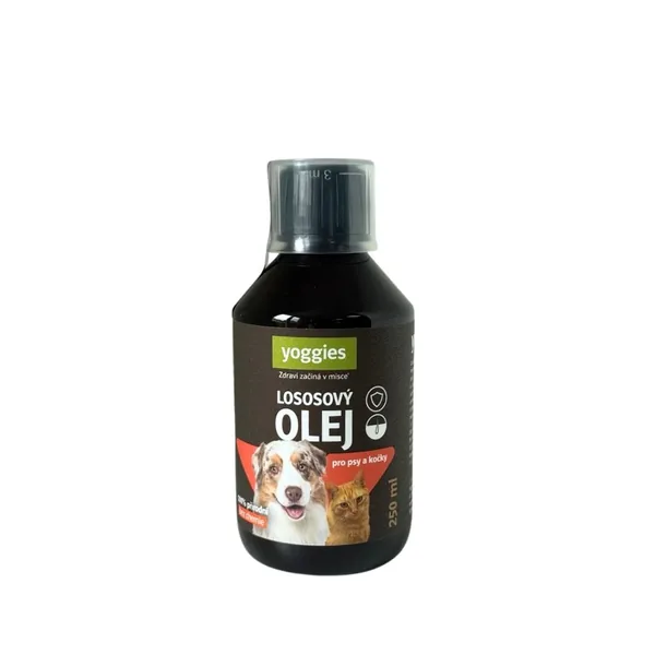 Yoggies zalmolie voor honden en katten