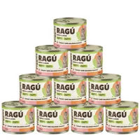 Yoggies RAGÚ voor katten, kalkoen en zalm 24 x 185 g - voordeelverpakking