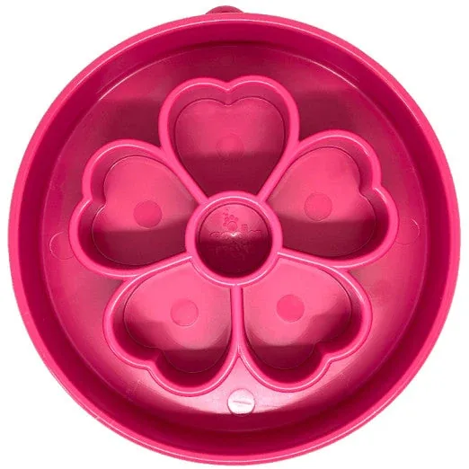 SodaPup Bloem sensorische kom - roze