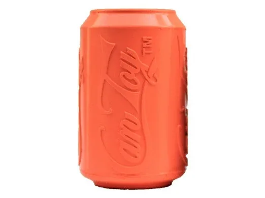 SodaPup Blikje voor snacks en kauwen, Original – oranje S