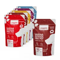 Proefmenu 5+1 gratis (6x650 g) Yoggies gekookt hondenvoer