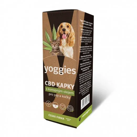 Yoggies CBD-olie (druppels) 3,2 % voor honden en katten
