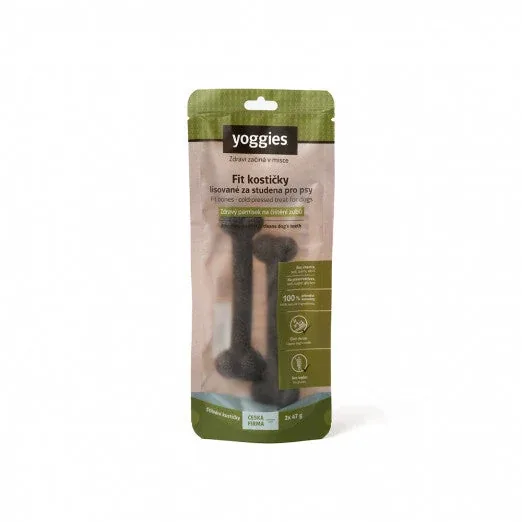 Yoggies Fit blokjes koudgeperst voor honden 2x47 g
