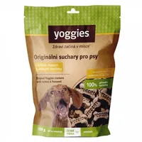 Yoggies glutenvrije koekjes met kalkoenvlees en lijnzaad 150 g
