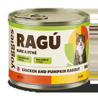 Yoggies RAGÚ voor katten, kip en pompoen 6 x 185 g - voordeelverpakking — afbeelding 2