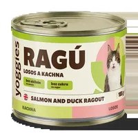 Yoggies RAGÚ voor katten, zalm en eend 24 x 185 - voordeelverpakking — afbeelding 2