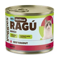 Yoggies RAGÚ voor gecastreerde katten, rund monoproteïne 24 x 185 g - voordeelverpakking — afbeelding 2