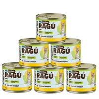 Yoggies RAGÚ voor gecastreerde katten, kip monoproteïne 6 x 185 g - voordeelverpakking